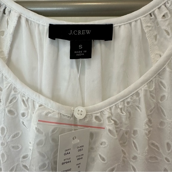 NWT J. Crew Provence smocked-waist midi dress in eyelet - Picture 10 of 12